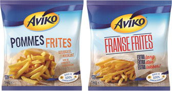 Aviko vernieuwd alle verpakkingen